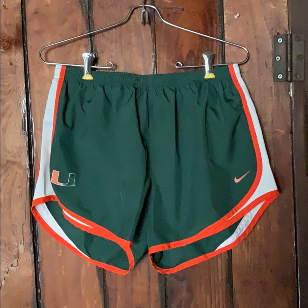 University of Miami Nike Shorts